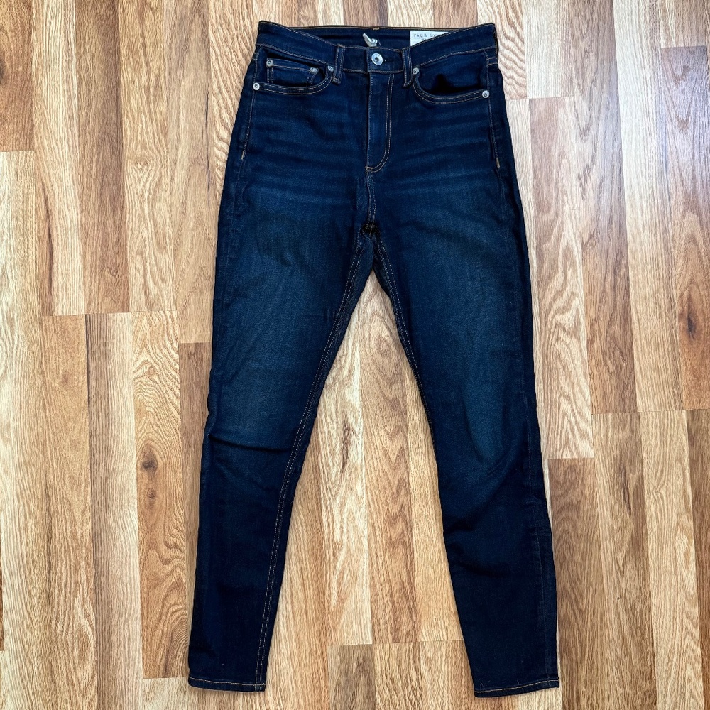rag & bone // nina high-rise ankle skinny // 25